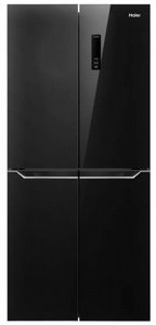 מקרר 4 דלתות 472 ליטר Haier דגם HRF4494FB זכוכית שחורה חזית המקרר מקרר 4 דלתות 472 ליטר Haier דגם HRF4494FB זכוכית שחורה חזית המקרר