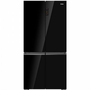 מקרר 4 דלתות 681 ליטר Haier HRF825FB זכוכית שחורה חזית המקרר מקרר 4 דלתות 681 ליטר Haier HRF825FB זכוכית שחורה חזית המקרר