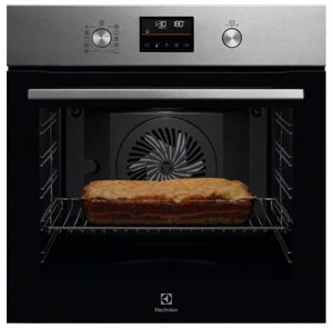 תנור פירוליטי רב תכליתי 71 ליטר Electrolux דגם EOP6401X חזית התנור תנור פירוליטי רב תכליתי 71 ליטר Electrolux דגם EOP6401X חזית התנור