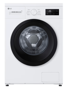 מכונת כביסה פתח חזית 8 ק"ג LG דגם F4A10S8NWK חדש 2026 חזית המכונה מכונת כביסה פתח חזית 8 ק"ג LG דגם F4A10S8NWK חדש 2026 חזית המכונה