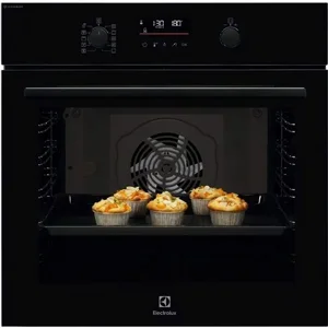 תנור פירוליטי רב תכליתי 72 ליטר Electrolux דגם EOP5322K חזית התנור תנור פירוליטי רב תכליתי 72 ליטר Electrolux דגם EOP5322K חזית התנור