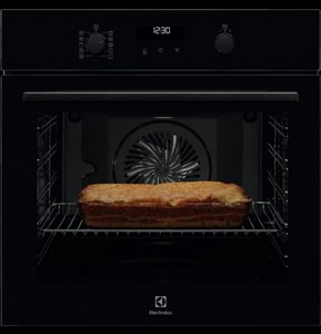 תנור פירוליטי רב תכליתי 71 ליטר Electrolux דגם EOP6524K חזית התנור תנור פירוליטי רב תכליתי 71 ליטר Electrolux דגם EOP6524K חזית התנור