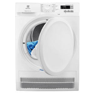 מייבש כביסה 8 ק"ג קונדנסור Electrolux דגם EW6C5852CM חזית המייבש מייבש כביסה 8 ק"ג קונדנסור Electrolux דגם EW6C5852CM חזית המייבש