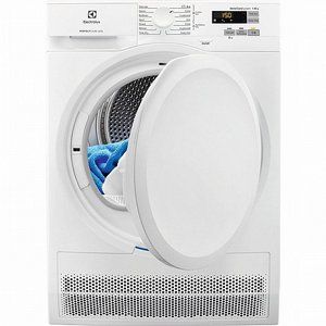 מייבש כביסה 8 ק"ג קונדנסור Electrolux דגם EW6C5822CM חזית המייבש מייבש כביסה 8 ק"ג קונדנסור Electrolux דגם EW6C5822CM חזית המייבש
