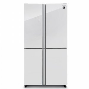 מקרר 4 דלתות 572 ליטר Sharp דגם SJ-8960-WH זכוכית לבנה חזית המקרר מקרר 4 דלתות 572 ליטר Sharp דגם SJ-8960-WH זכוכית לבנה חזית המקרר
