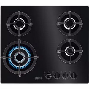 כיריים גז זכוכית 4 מבערים Zanussi זנוסי ZGO68420BA כיריים גז זכוכית 4 מבערים Zanussi זנוסי ZGO68420BA