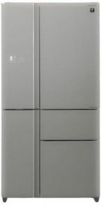 מקרר שארפ 5 דלתות 661 ליטר דלת זכוכית כסופה Sharp SJ9733 משלוח חינם מקרר שארפ 5 דלתות 661 ליטר דלת זכוכית כסופה Sharp SJ9733 משלוח חינם