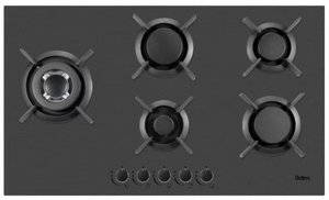 כיריים גז 90 ס"מ BELLERS BL90GBM בגימור שחור מט - משלוח חינם כיריים גז 90 ס"מ BELLERS BL90GBM בגימור שחור מט - משלוח חינם
