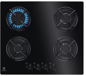 כיריים גז 4 להבות 60 ס"מ Electrolux EGT6242NVK - גימור זכוכית שחורה כיריים גז 4 להבות 60 ס"מ Electrolux EGT6242NVK - גימור זכוכית שחורה