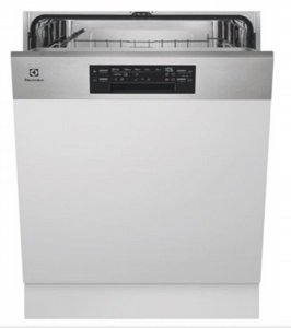 מדיח כלים חצי אינטגרלי 60 ס"מ Electrolux דגם EES47310IX פולין חזית המדיח מדיח כלים חצי אינטגרלי 60 ס"מ Electrolux דגם EES47310IX פולין חזית המדיח