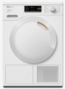 מייבש כביסה 8 ק"ג קונדנסור Miele דגם TEA525WP דגם פרמיום חזית המייבש מייבש כביסה 8 ק"ג קונדנסור Miele דגם TEA525WP דגם פרמיום חזית המייבש