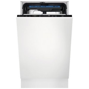 מדיח כלים צר אינטגרלי מלא Electrolux דגם EEM43200L חזית המדיח מדיח כלים צר אינטגרלי מלא Electrolux דגם EEM43200L חזית המדיח