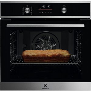 תנור פירוליטי רב תכליתי 71 ליטר Electrolux דגם EOP6526X חזית התנור תנור פירוליטי רב תכליתי 71 ליטר Electrolux דגם EOP6526X חזית התנור