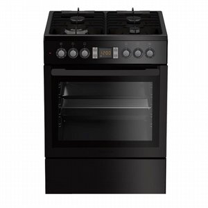 תנור משולב כיריים גז שחור בלומברג Blomberg HGN9333Z | משלוח חינם תנור משולב כיריים גז שחור בלומברג Blomberg HGN9333Z | משלוח חינם